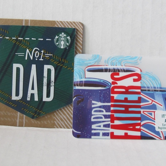 starbucks father's day gift card